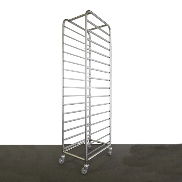 Platetralle rustfri, 15 GN1/1