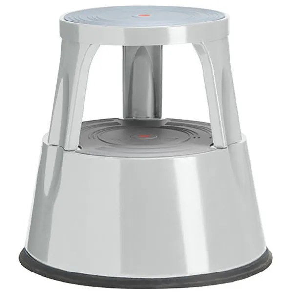 Rullepuff metall GRÅ