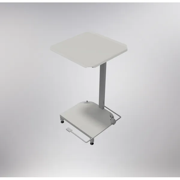 Avfallsvogn 100L med lokk og pedal