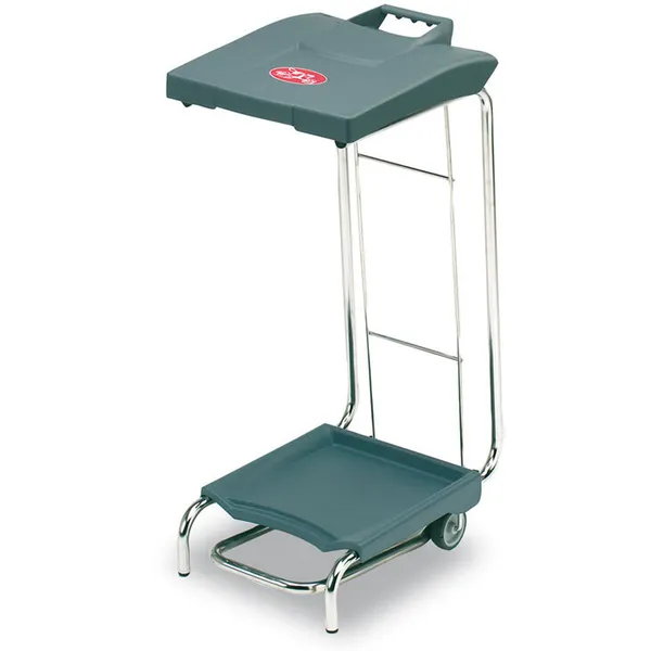 Sekkestativ med lokk og pedal