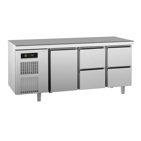 UNIVERSAL kjølebenk 1 dør 4 skuffer