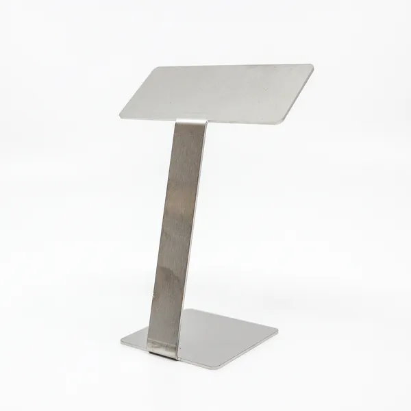 Pølsepeker/skilt 8x3,54cm topplate og 1,25mm tykt gods