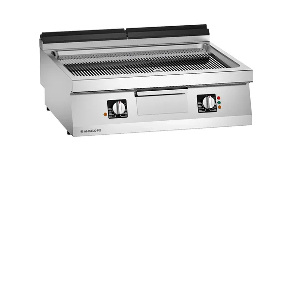 Icon7000 flatgrill, rillet kromplate