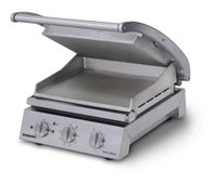 Roband pressgrill 6 slices, rillet topplate/flat bunnplate