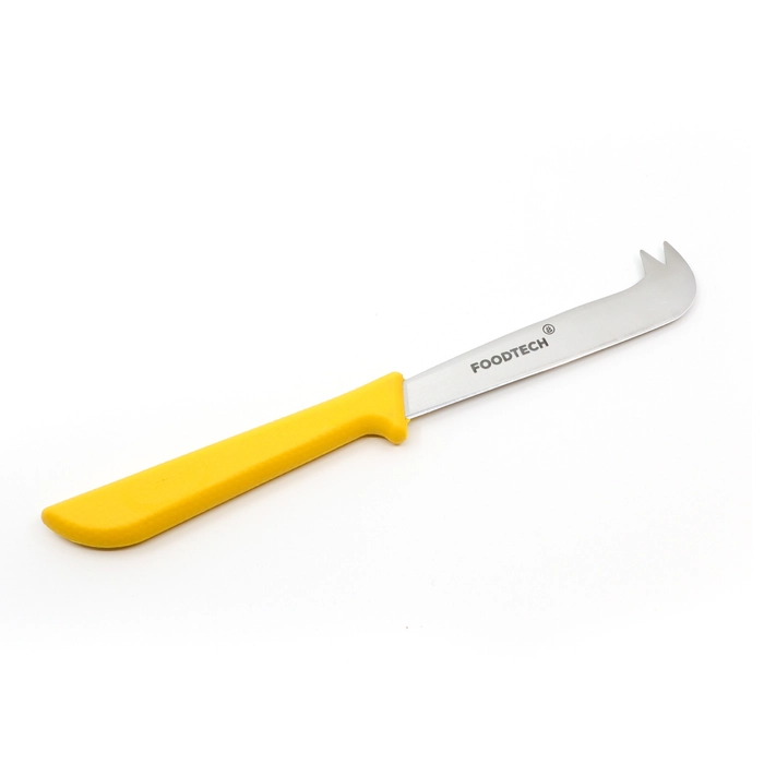 Ostekniv "two tips" 12 cm, gul