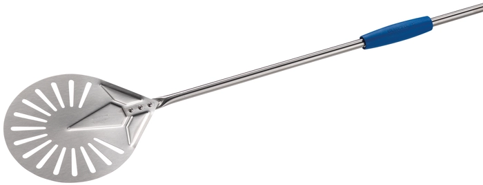 Pizzaspade rf. perf./rund Ø20cm, skaft 120cm