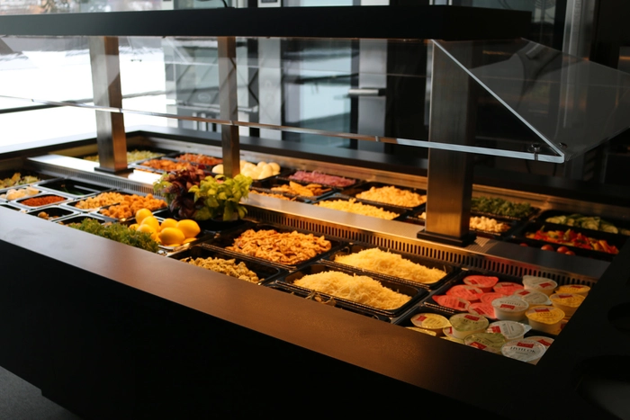 Foodtech salatbar 5 GN
