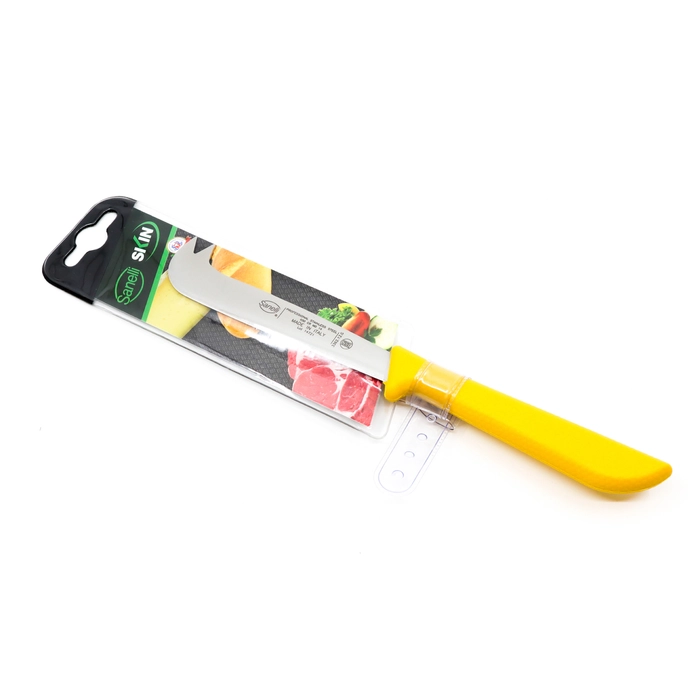 Ostekniv "two tips" 12 cm, gul