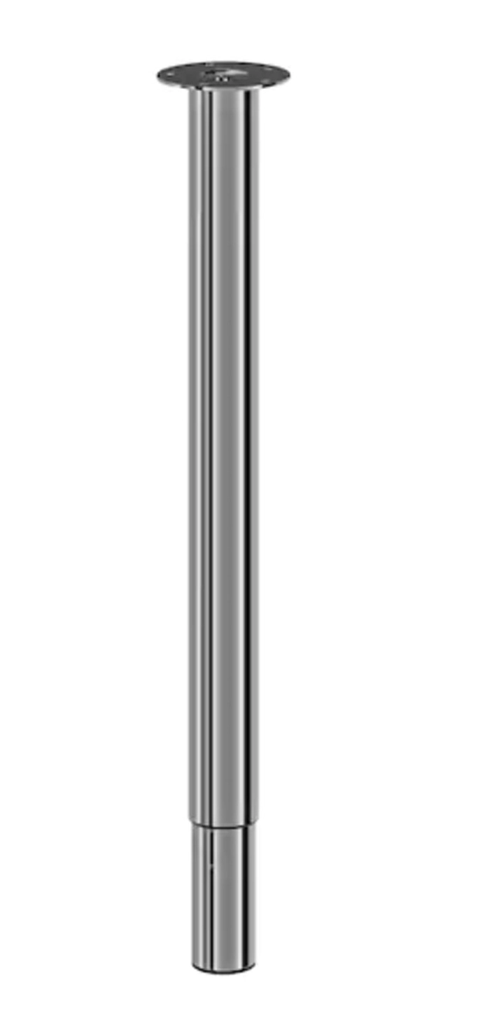 Bordben justerbart 67-107cm, forkrommet