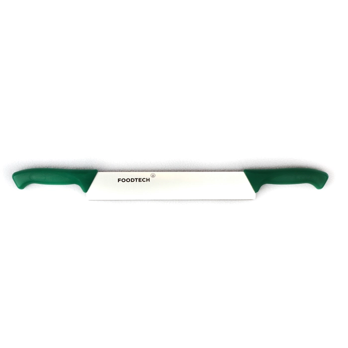 Kniv 30 cm med doble håndtak, grønn