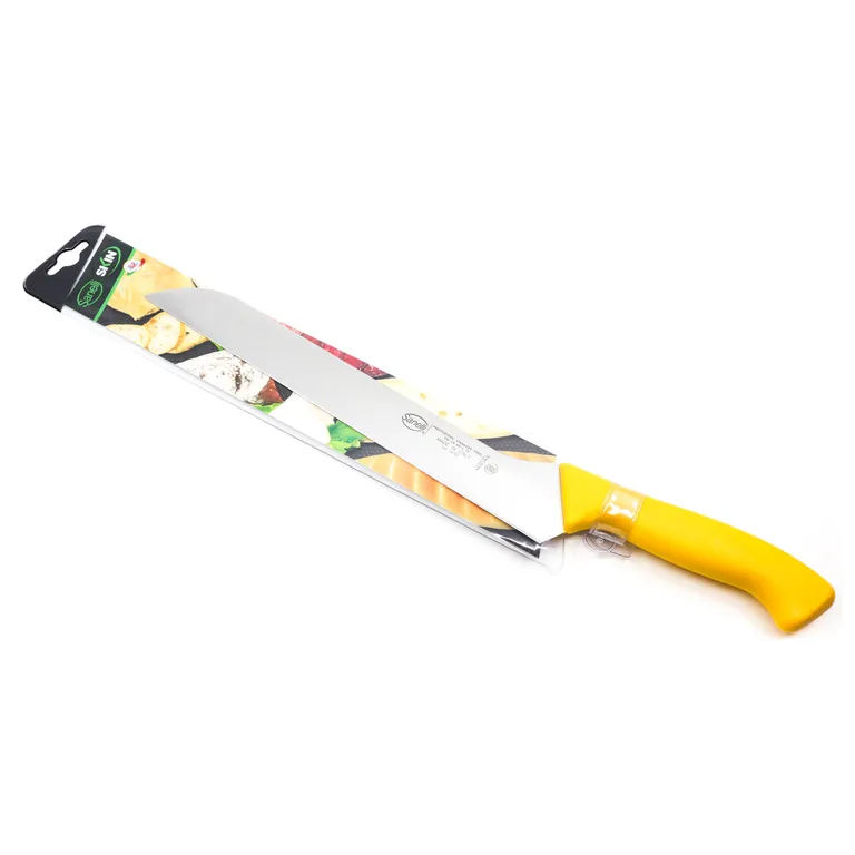 Ostekniv "restaurant" 29 cm, gul