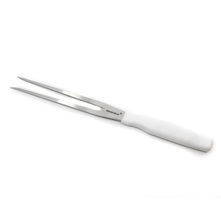 Stekegaffel 29 cm, hvit