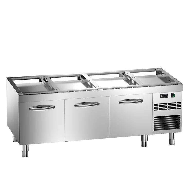 Icon7000 grillkjølebenk 3 dører