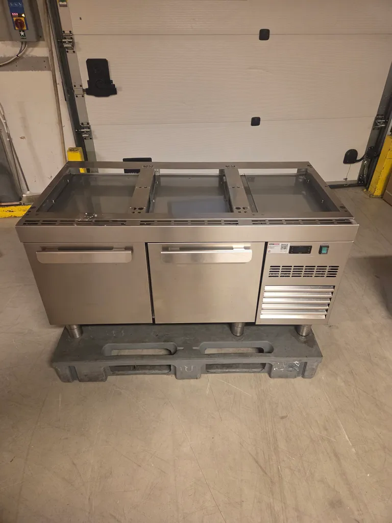 Icon7000 grillfrysebenk 2 store skuffer - brukt