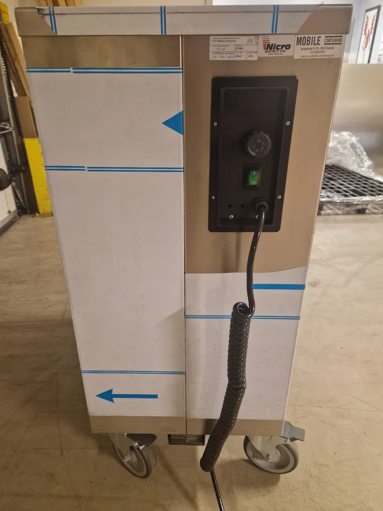 Tallerkendispenser med varme, 2x ø270mm