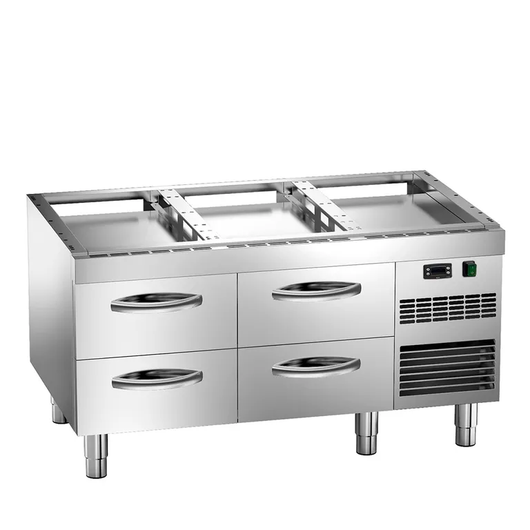 Icon7000 grillkjølebenk 4 skuffer
