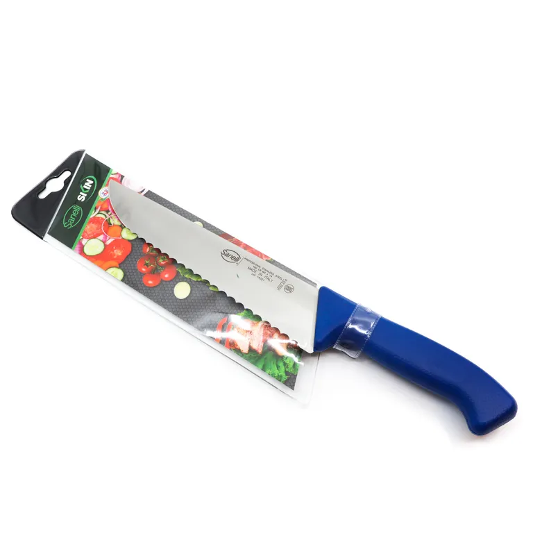 Slakterkniv m/tagger 22 cm, blå