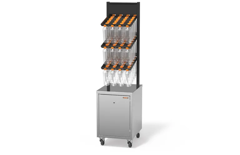 Zummo bottle rack cabinet
