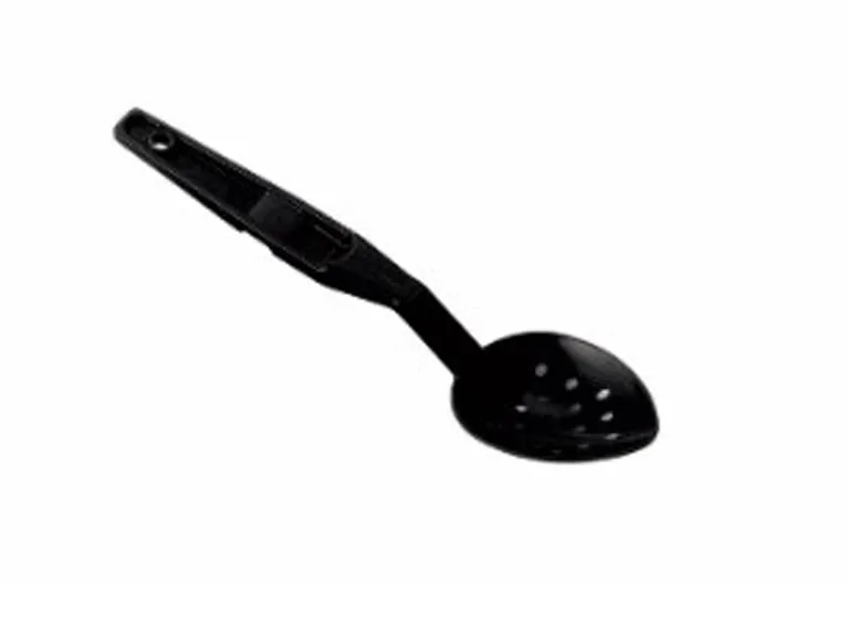 Salatskje perforert 27,9 cm, sort - SPOP11CW