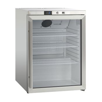 Underbenk kjøleskap med glassdør - SK 145 GDE