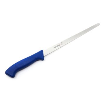 Slice-/ Laksekniv 28 cm FLEX, blå